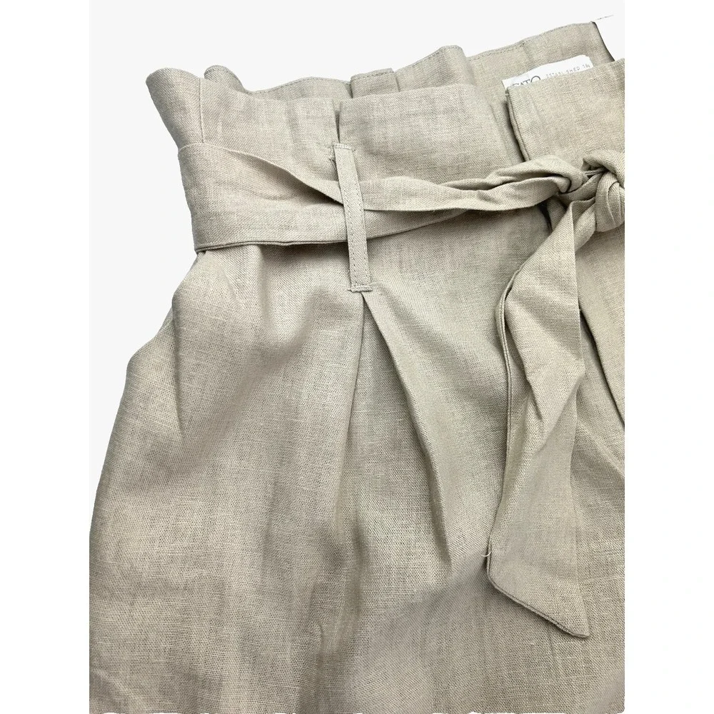NWT Cato Linen‎ Blend Pant Coastal Grandma Vaca Resort Minimalist Core Size 16